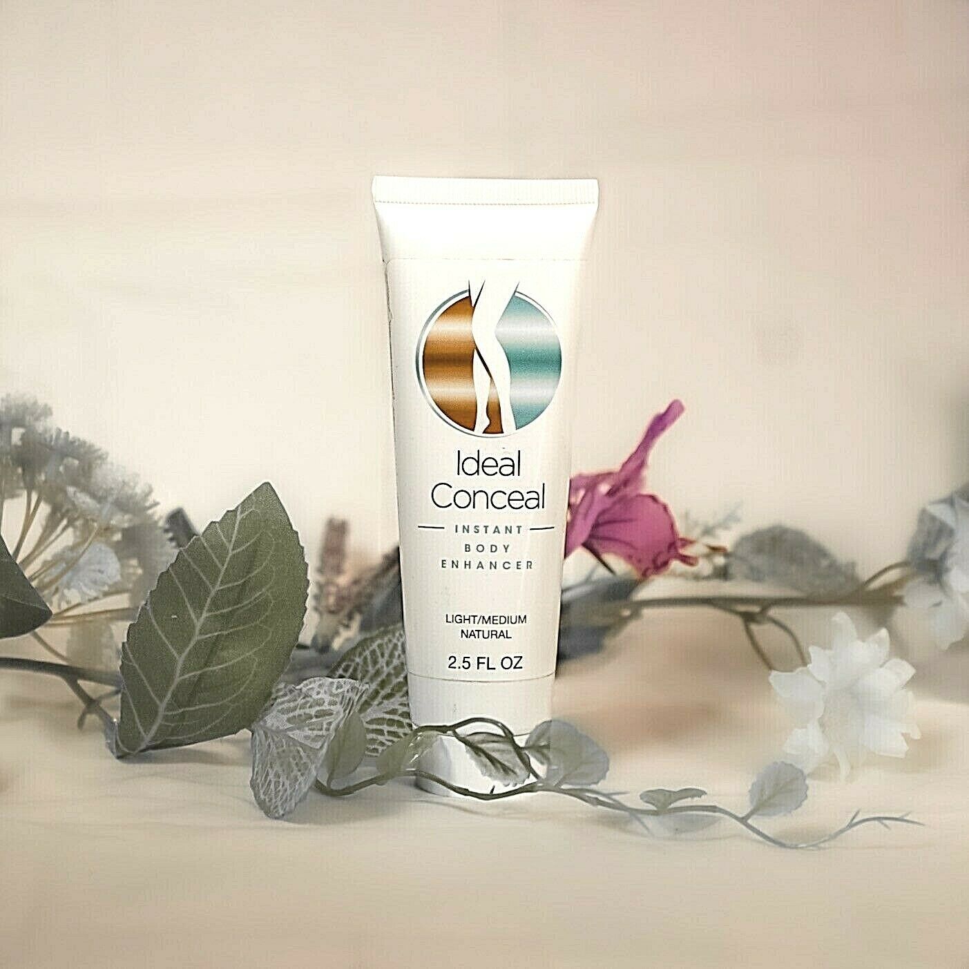 Ideal Conceal~ Instant Body Enhancer Light Medium Natural Makeup Cream 2.5 Fl Oz