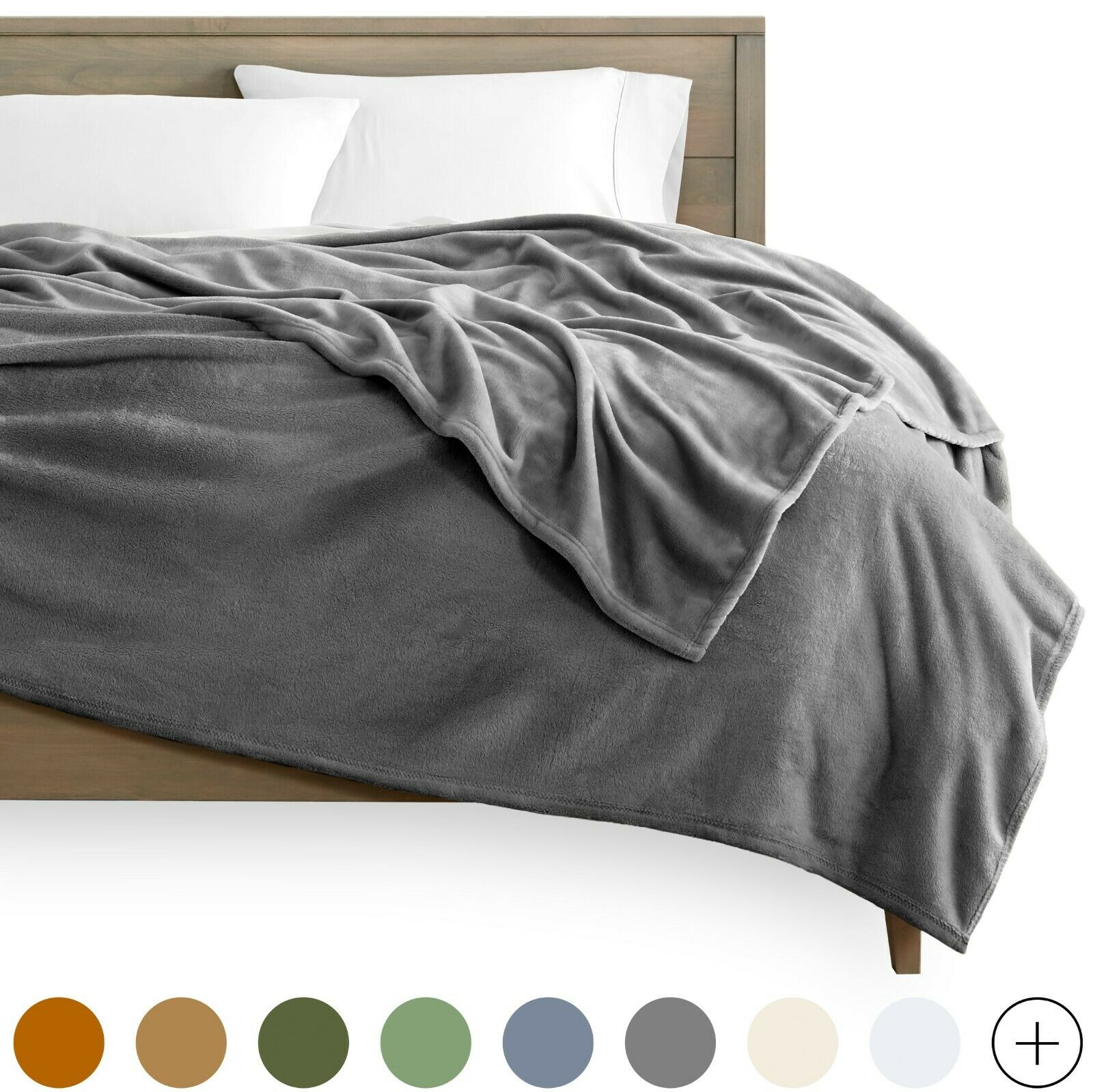 Microplush Velvet Fleece Blanket - Premium Ultra Soft - Easy Care - Warm & Cozy