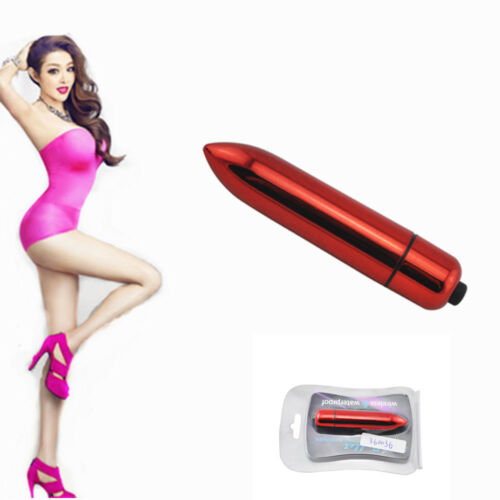 Hot !!super Electroplating Vibrator Massager Toy Bullet Fun Play Enjoy It High