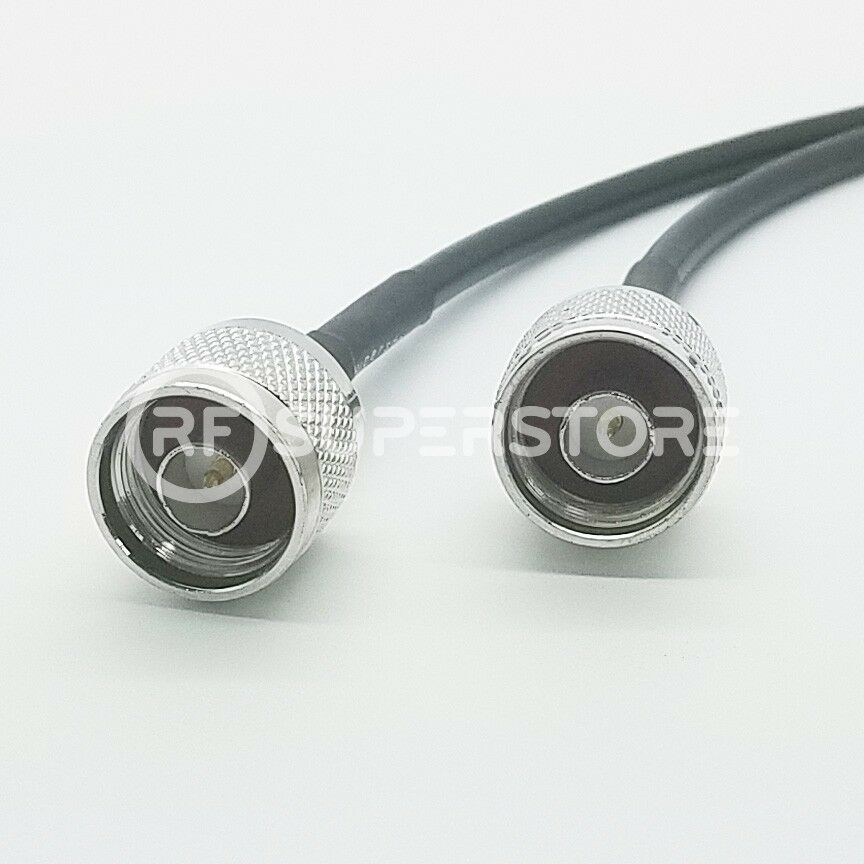 N Male To N Male Rg58 24" Cable Assembly